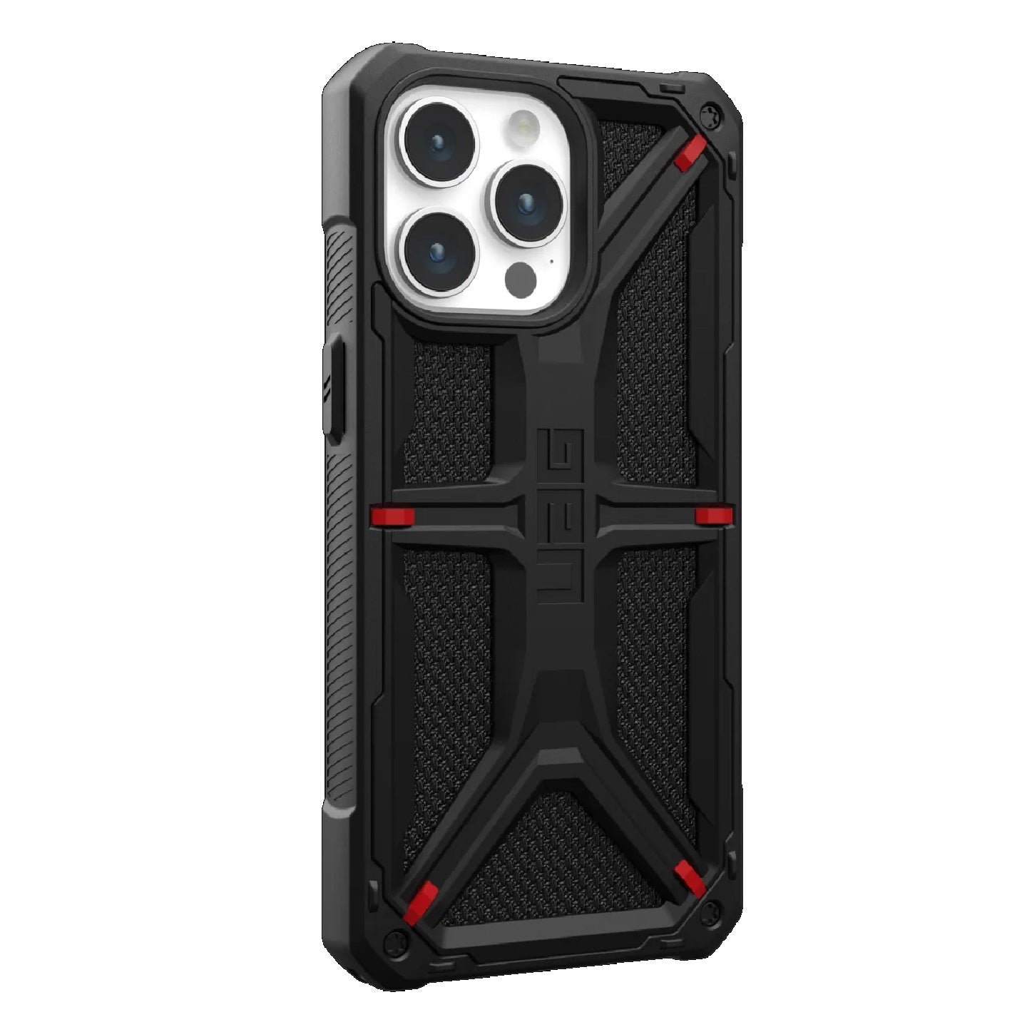 UAG Monarch Kevlar Apple iPhone 15 Pro Max (6.7") Rugged Case - Kevlar Black(114298113940), 20ft. Drop Protection (6M), 10 Years Warranty - Image 3