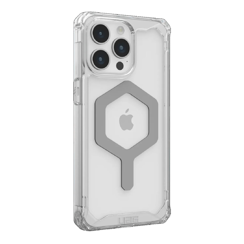 UAG Plyo MagSafe Apple iPhone 15 Pro Max (6.7") Rugged Case - Ice/Silver(114305114333),16ft. Drop Protection (4.8M), 10 Years Warranty - Image 3