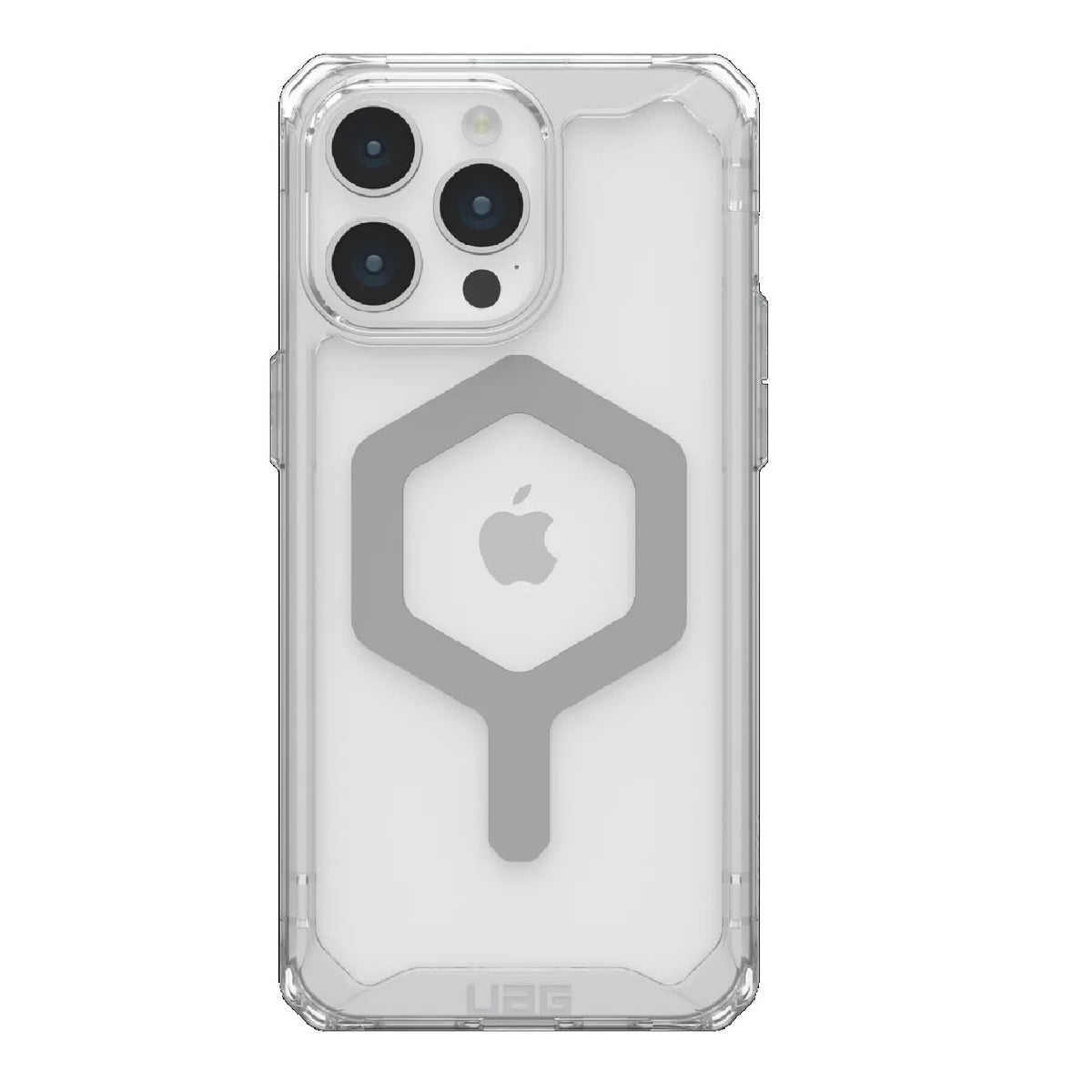 UAG Plyo MagSafe Apple iPhone 15 Pro Max (6.7") Rugged Case - Ice/Silver(114305114333),16ft. Drop Protection (4.8M), 10 Years Warranty - Image 5