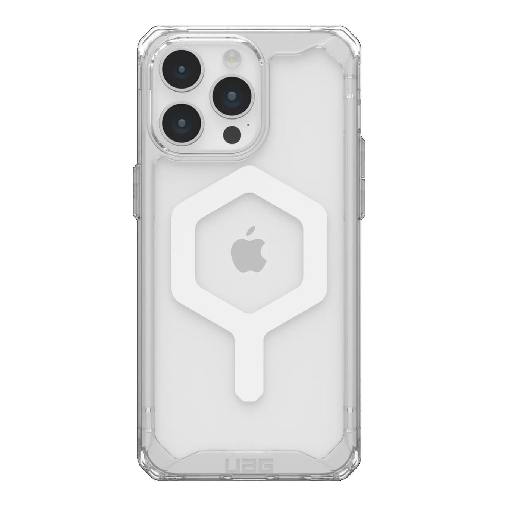 UAG Plyo MagSafe Apple iPhone 15 Pro Max (6.7") Rugged Case - Ice/White(114305114341),16ft. Drop Protection (4.8M), 10 Years Warranty - Image 5
