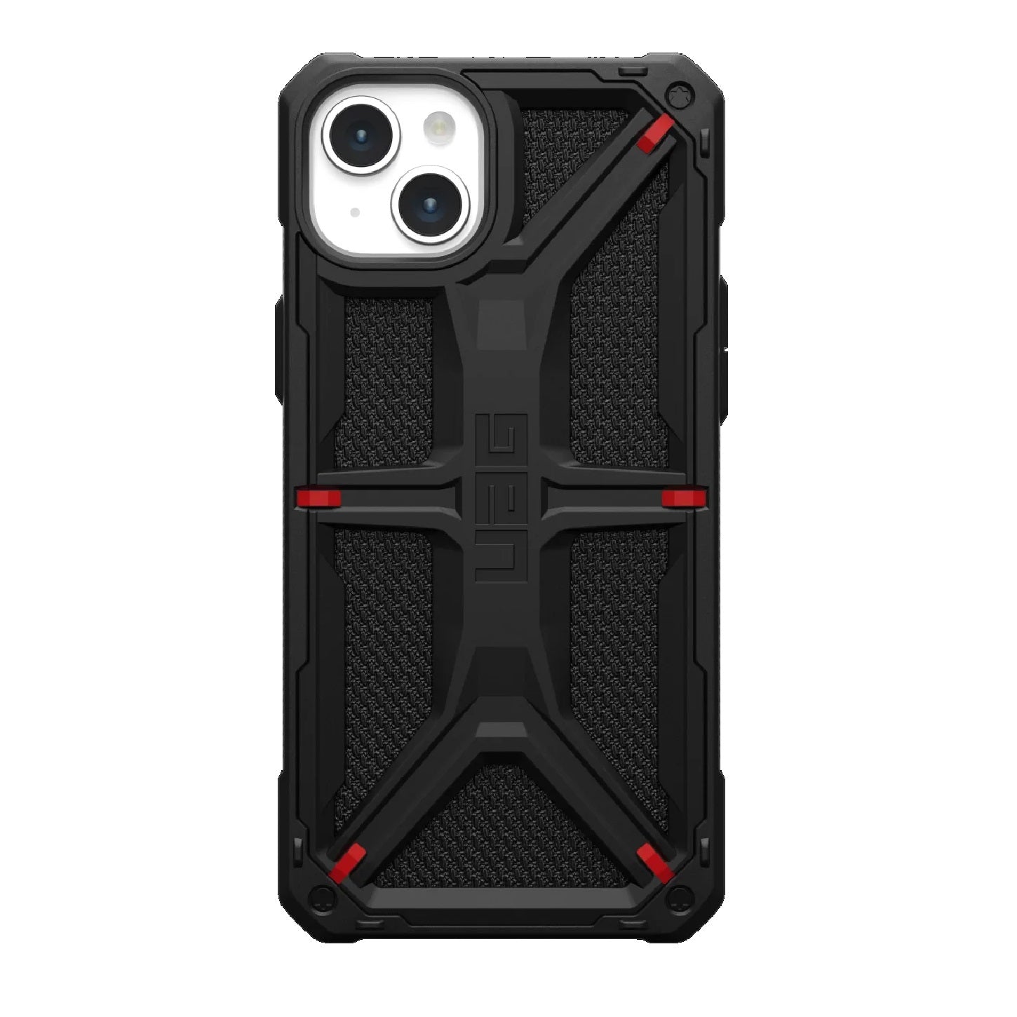 UAG Monarch Kevlar Apple iPhone 15 Plus (6.7") Rugged Case - Kevlar Black (114309113940), 20ft. Drop Protection (6M), 10 Years Warranty - Image 1