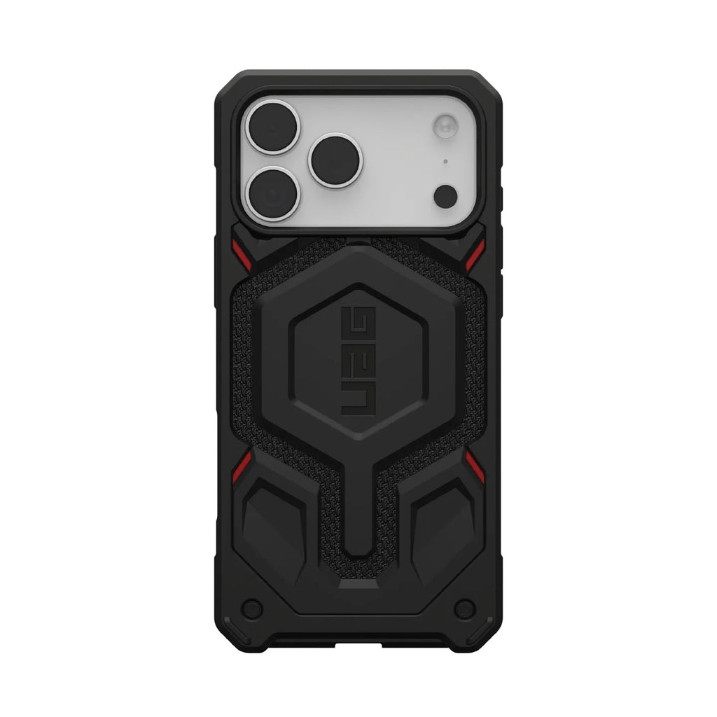 UAG Monarch Pro MagSafe Kevlar Apple iPhone 17 Pro/ iPhone 2026 (6.3") Rugged Case - Kevlar Black (114513113940), Drop Protection, 10 Years Warranty - Image 1