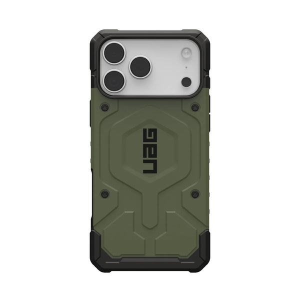 UAG Pathfinder MagSafe Apple iPhone 17 Pro/ iPhone 2026 (6.3") Rugged Case - Olive (114548117272), 18ft. Drop Protection (5.5M), 10 Years Warranty