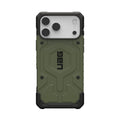 UAG Pathfinder MagSafe Apple iPhone 17 Pro/ iPhone 2026 (6.3") Rugged Case - Olive (114548117272), 18ft. Drop Protection (5.5M), 10 Years Warranty - Image 1