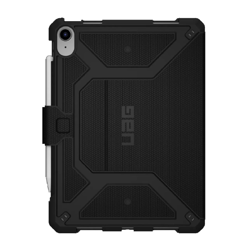 UAG Metropolis Apple iPad (11") 11th Gen (A16) / iPad 10th Gen (10.9") Folio Rugged Case (Black) - DROP+ Military Standard, 1 Year Warranty - Image 1