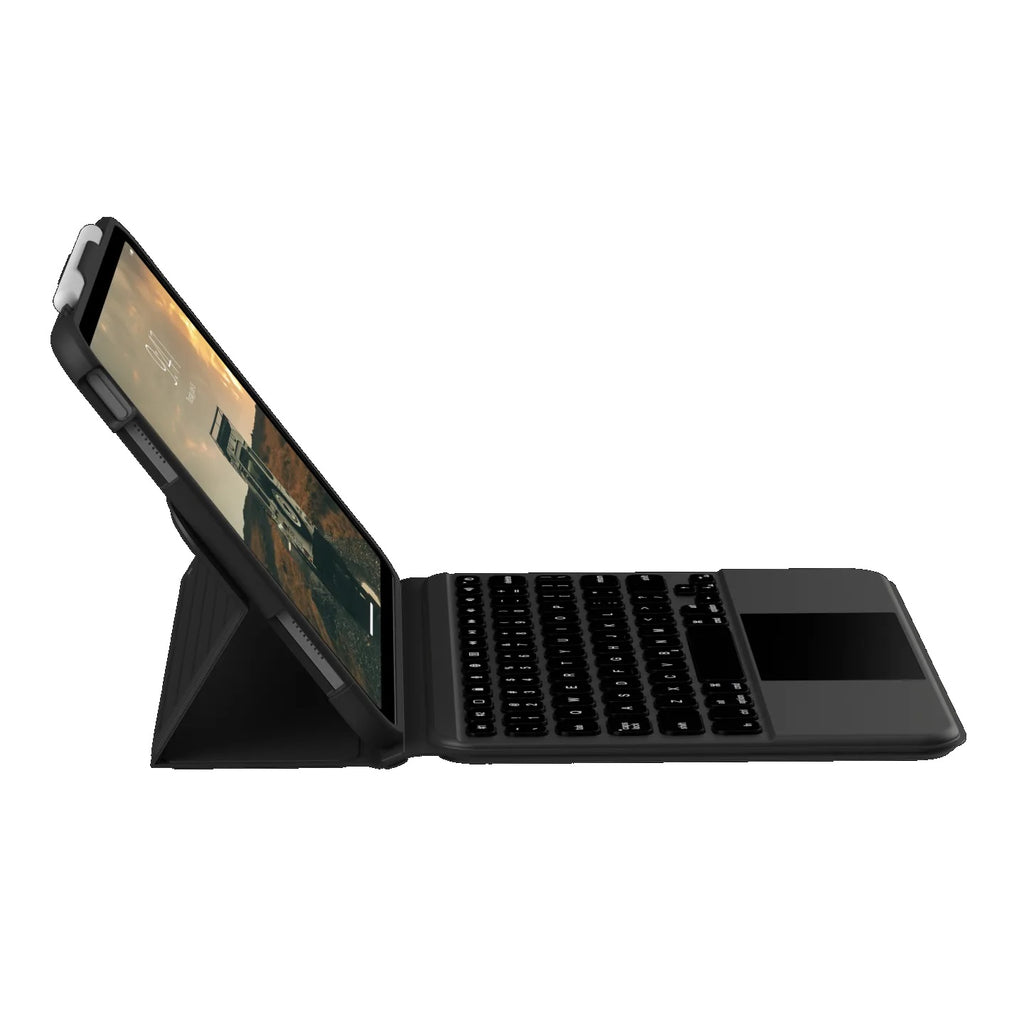 UAG Apple iPad (11") 11th Gen (A16) / iPad 10th Gen (10.9") Bluetooth Keyboard with Trackpad & Backlit Keys Rugged Case - Black/Ash, 1 Year Warranty - Image 3