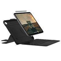 UAG Apple iPad (11") 11th Gen (A16) /iPad 10th Gen (10.9") Bluetooth Keyboard with Trackpad Rugged Case (English)- Black/Ash - 1 Year Warranty - Image 2