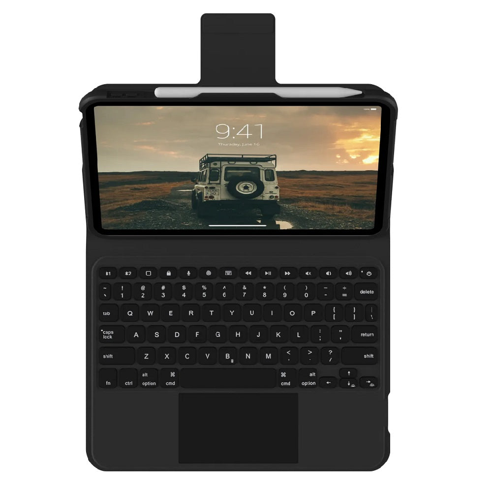UAG Apple iPad (11") 11th Gen (A16) /iPad 10th Gen (10.9") Bluetooth Keyboard with Trackpad Rugged Case (English)- Black/Ash - 1 Year Warranty - Image 4