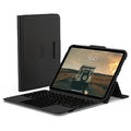 UAG Apple iPad (11") 11th Gen (A16) /iPad 10th Gen (10.9") Bluetooth Keyboard with Trackpad Rugged Case (English)- Black/Ash - 1 Year Warranty - Image 1