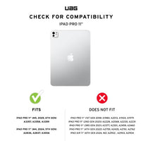 UAG Scout Plus Apple iPad Pro (11") (5th Gen) Case - Ash (124491113131), Slim, Soft-Touch, Built-in kickstand, Pencil Holder, 1 Year Warranty - Image 3