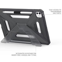UAG Scout Plus Apple iPad Pro (11") (5th Gen) Case - Ash (124491113131), Slim, Soft-Touch, Built-in kickstand, Pencil Holder, 1 Year Warranty - Image 4