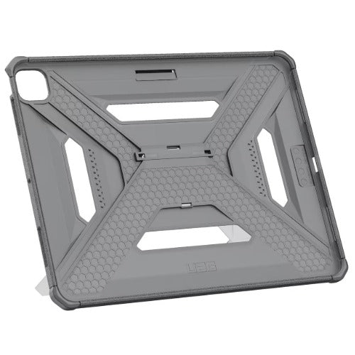 UAG Scout Plus Apple iPad Pro (11") (7th Gen) Case - Ash (840283925078), Slim, Soft-Touch, Built-in kickstand, Pencil Holder, 1 Year Warranty - Image 2
