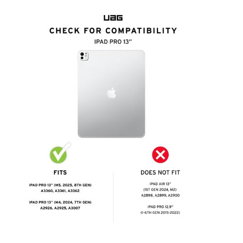 UAG Scout Plus Apple iPad Pro (11") (7th Gen) Case - Ash (840283925078), Slim, Soft-Touch, Built-in kickstand, Pencil Holder, 1 Year Warranty - Image 3