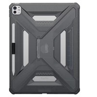 UAG Scout Plus Apple iPad Pro (11") (7th Gen) Case - Ash (840283925078), Slim, Soft-Touch, Built-in kickstand, Pencil Holder, 1 Year Warranty - Image 1