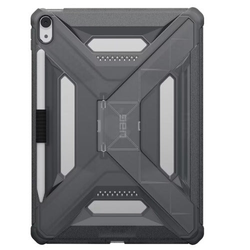 UAG Scout Plus Apple iPad Air (11") (7th Gen/6th Gen) Case - Ash (124493113131), Slim, Soft-Touch, Built-in kickstand, Pencil Holder,1 Year Warranty