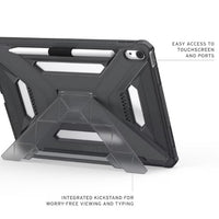 UAG Scout Plus Apple iPad Air (11") (7th Gen/6th Gen) Case - Ash (124493113131), Slim, Soft-Touch, Built-in kickstand, Pencil Holder,1 Year Warranty - Image 4