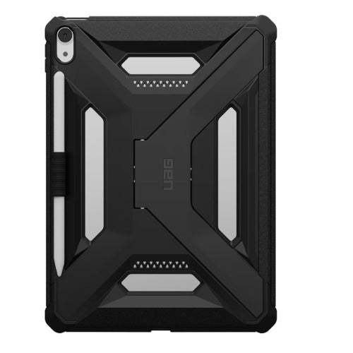 UAG Scout Plus Apple iPad Air (11") (7th Gen/6th Gen) Case - Black(124493114040), Slim, Soft-Touch, Built-in kickstand,Pencil Holder,1 Year Warranty - Image 1