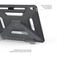 UAG Scout Plus Apple iPad Air (13") (2nd Gen/1st Gen) Case - Black(124494114040), Slim, Soft-Touch, Built-in kickstand,Pencil Holder,1 Year Warranty - Image 4