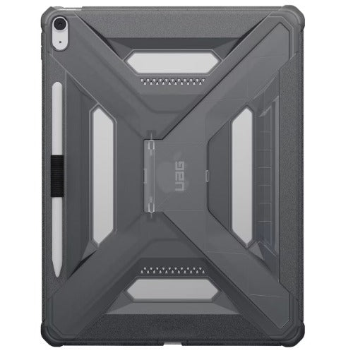 UAG Scout Plus Apple iPad Air (13") (2nd Gen/1st Gen) Case - Ash (124494113131), Slim, Soft-Touch, Built-in kickstand, Pencil Holder,1 Year Warranty