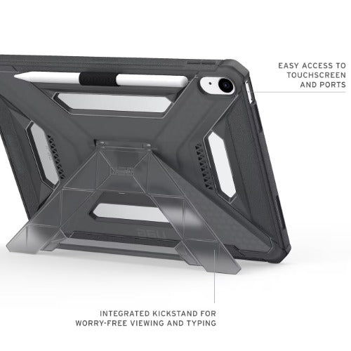 UAG Scout Plus Apple iPad (11") (11th Gen) / (10.9") (10th Gen) Case - Ash (124495113131), Slim, Soft-Touch, Built-in kickstand, 1 Year Warranty - Image 4