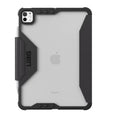 UAG Plyo LT Apple iPad Pro (11") (5th Gen) Folio Case - Ice/Black (124499114043), Precise-fit, Built-in kickstand, Pencil Holder, 10 Years Warranty - Image 1