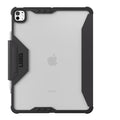 UAG Plyo LT Apple iPad Pro (13") (7th Gen) Folio Case - Ice/Black (124500114043), Precise-fit, Built-in kickstand, Pencil Holder, 10 Years Warranty - Image 1
