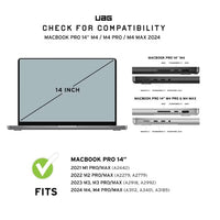UAG Essential Armor Apple MacBook Pro (14") (M5 Max/M5 Pro/M4 Max/M4 Pro/M3 Max/M3 Pro) Case - Ice (134011114343), Sleek, Lightweight,1 Year Warranty - Image 3