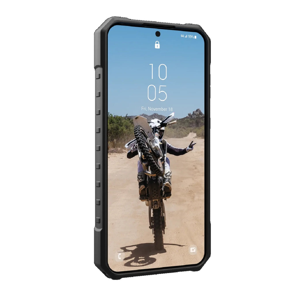 UAG Pathfinder Samsung Galaxy S23 FE 5G (6.4") Rugged Case - Black (214410114040),18ft. Drop Protection(5.4M), 10 Years Warranty - Image 2