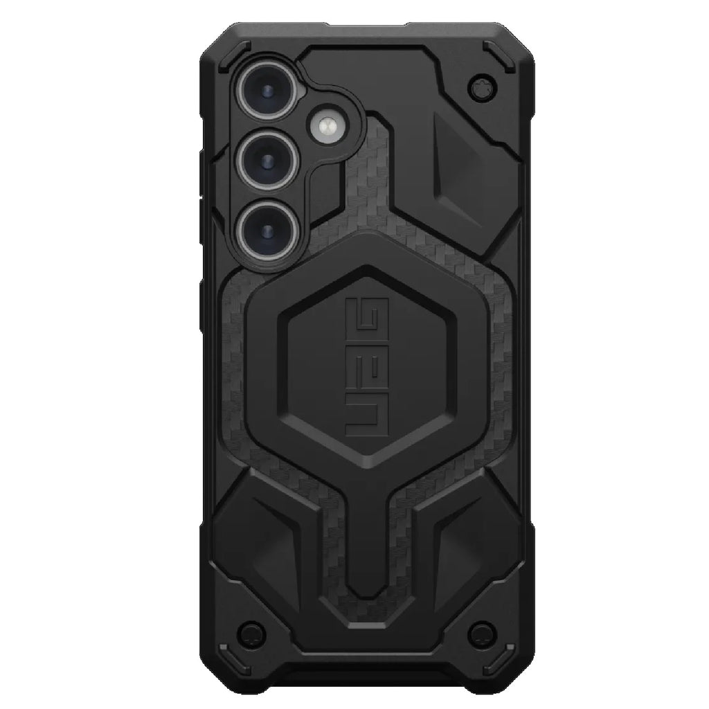 UAG Monarch Pro Magnetic Samsung Galaxy S24 5G (6.2") Rugged Case - Carbon Fiber (214412114242), 25ft. Drop Protection (7.6M), 10 Years Warranty - Image 1