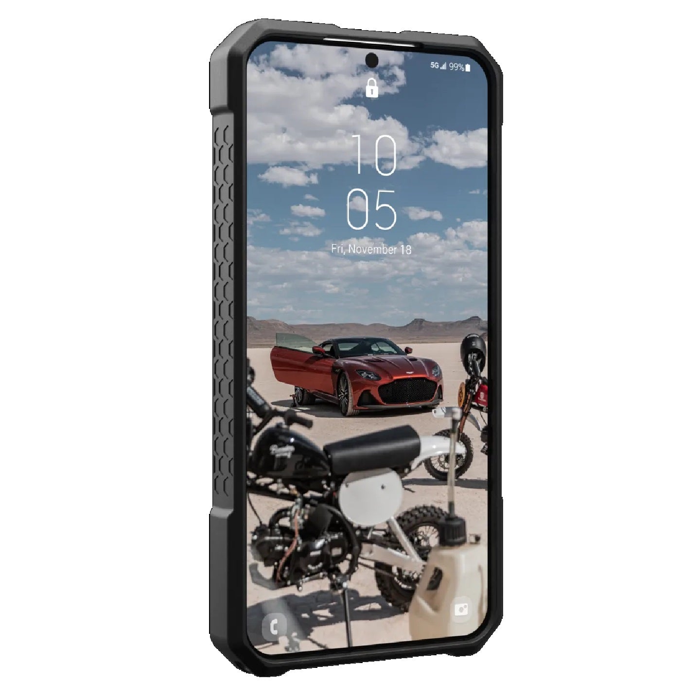 UAG Monarch Pro Magnetic Samsung Galaxy S24 5G (6.2") Rugged Case - Carbon Fiber (214412114242), 25ft. Drop Protection (7.6M), 10 Years Warranty - Image 2