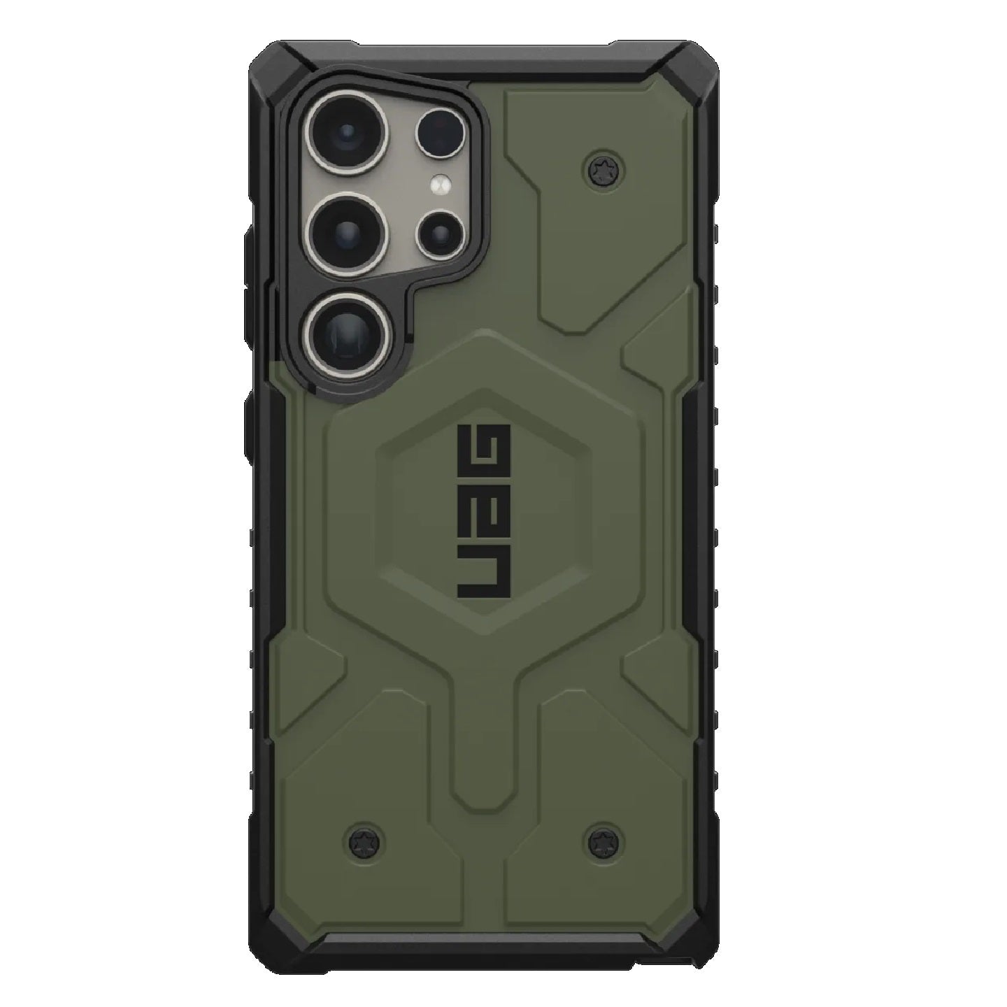 UAG Pathfinder Pro Magnetic Samsung Galaxy S24 Ultra 5G (6.8") Rugged Case - Olive Drab (214424117272), 18ft. Drop Protection (5.4M),10 Years Warranty - Image 1