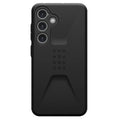 UAG Civilian Samsung Galaxy S24 5G (6.2") Rugged Case - Black (214437114040), 20ft. Drop Protection (6M), Raised Screen Surround,10 Years Warranty - Image 1