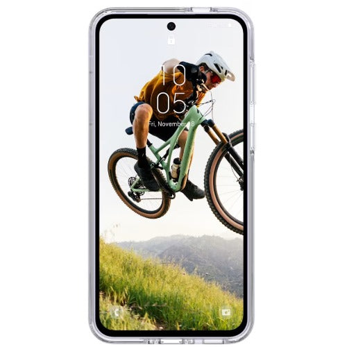 UAG Scout Samsung Galaxy A37 - Clear (214557114G4G) , Impact Resistant, Featherlight, Tactile Grip, Military Drop Protection, 10 Years Warranty - Image 3