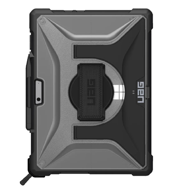 UAG Plasma Microsoft Surface Pro (13") (12th/ 11th/ 10th/ 9th/ 8th Edition) Hand & Shoulder Strap Rugged Case - Ice (324012114343), 10 Years Warranty