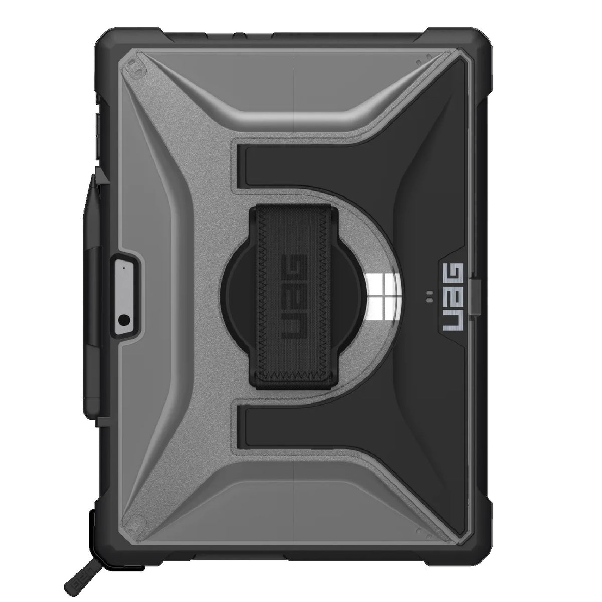 UAG Plasma Microsoft Surface Pro (13") (12th/ 11th/ 10th/ 9th/ 8th Edition) Hand & Shoulder Strap Rugged Case - Ice (324012114343), 10 Years Warranty - Image 1