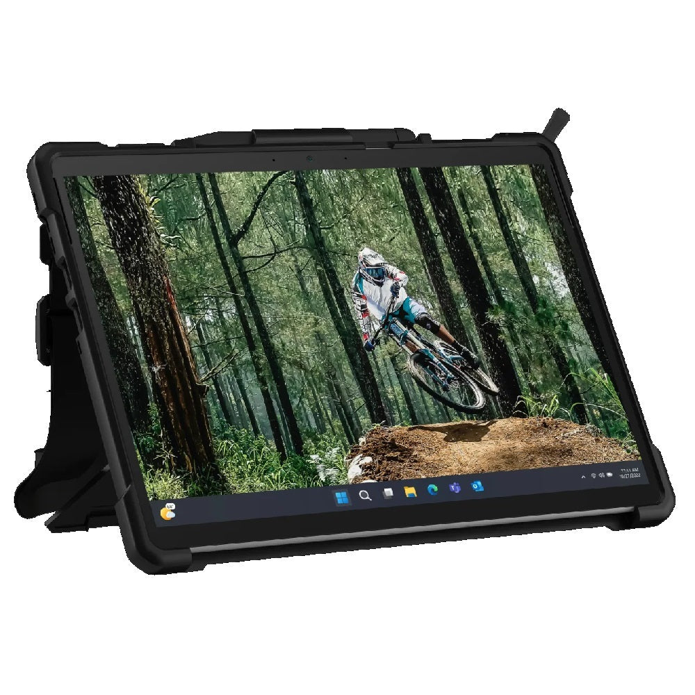 UAG Plasma Microsoft Surface Pro (13") (12th/ 11th/ 10th/ 9th/ 8th Edition) Hand & Shoulder Strap Rugged Case - Ice (324012114343), 10 Years Warranty - Image 3