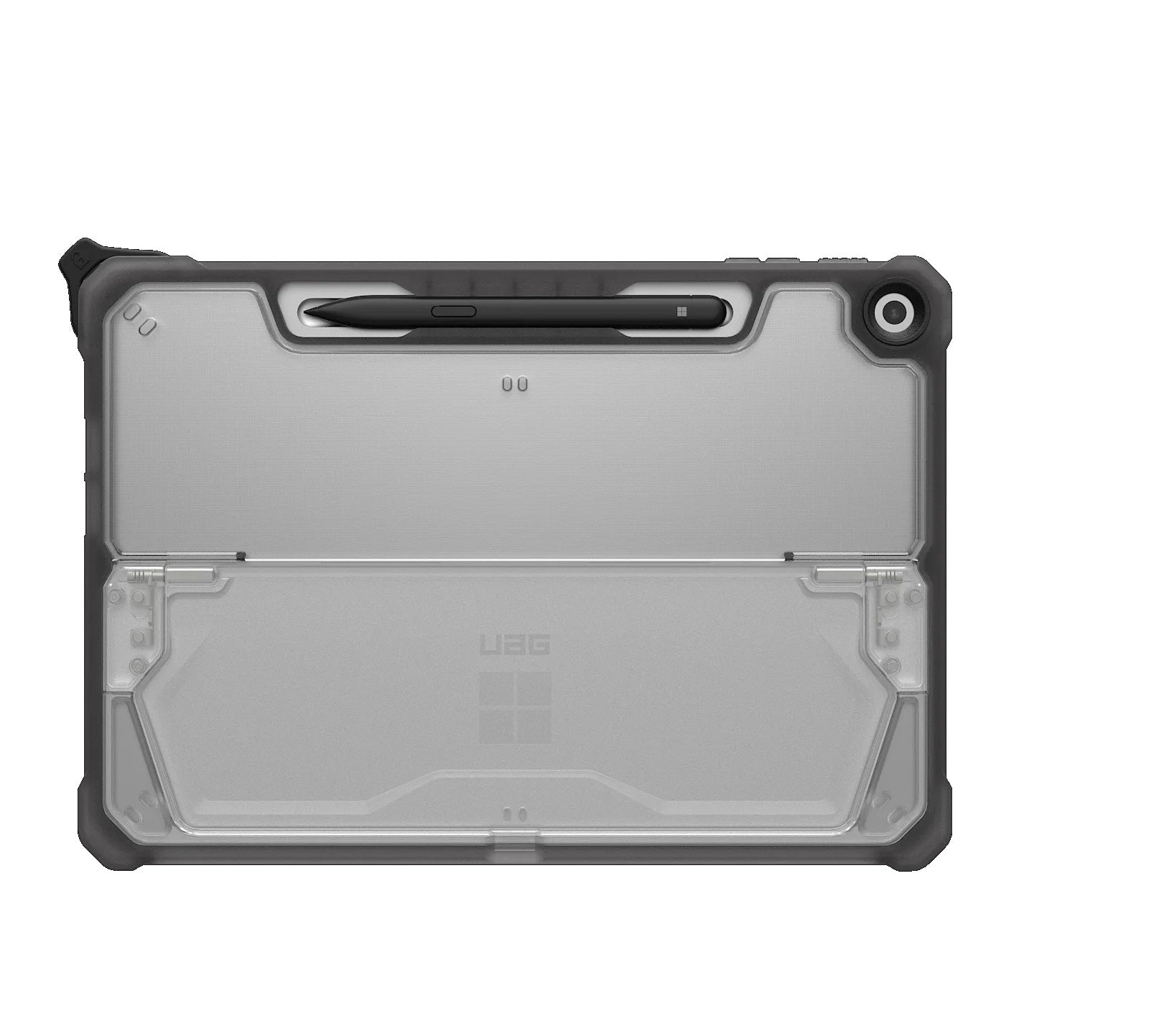 UAG Plyo Microsoft Surface Pro (12") (1st Edition) Rugged Case - Ice/Ash (324021114331), Built-in Kickstand, Surface Slim Pen Holder, 10-Year Warranty - Image 1