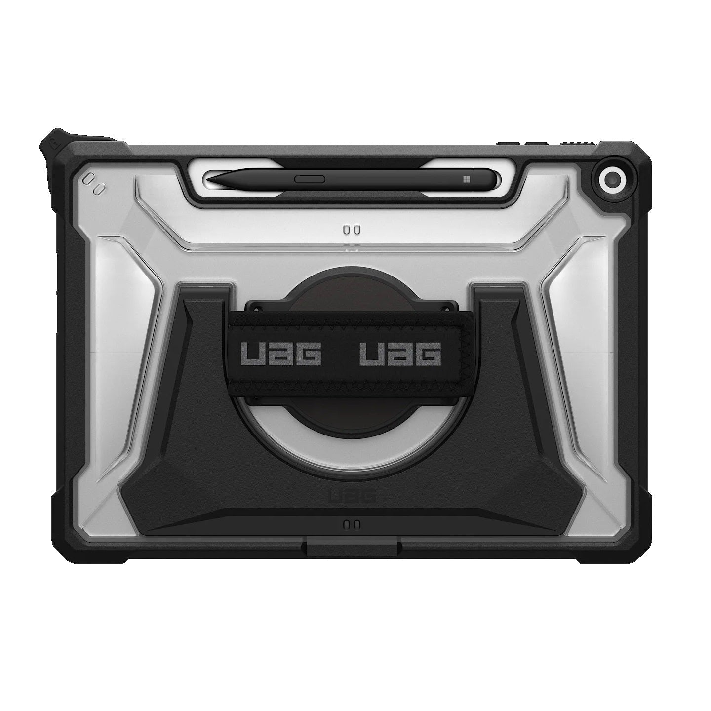 UAG Plasma Microsoft Surface Pro (12") (1st Edition) Hand & Shoulder Strap Rugged Case - Ice/Black (324023114340), 10 Years Warranty - Image 5
