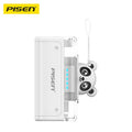 Pisen 2-in-1 Wall Charger & Tiny 5K (5000mAh) Portable Power Bank - White, Supports 22.5W PD, CCC Certified, 1xUSB-A, 1xUSB-C, 2 Years Warranty - Image 1