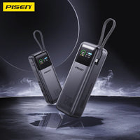 Pisen Bolt 20k mAh 130W Laptop Power Bank - CCC Certified, Fast Charging, Digital Display, 3 Devices, Air Travel Friendly, 2 Years Warranty - Image 2