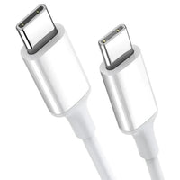 Pisen USB-C to USB-C 100W PD Cable (1M) White - Premium Quality, Fast Charge, 480Mbps, Durable,Samsung Galaxy,Apple iPhone,iPad,MacBook,Google,OPPO - Image 2