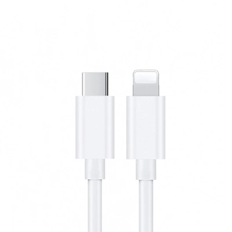 USP Lightning to USB-C Fast Charge Mini Cable (1M) White - Support 2.4A,480Mbps Transfer, Universal iOS Compatibility,  5 Years Warranty - Image 5