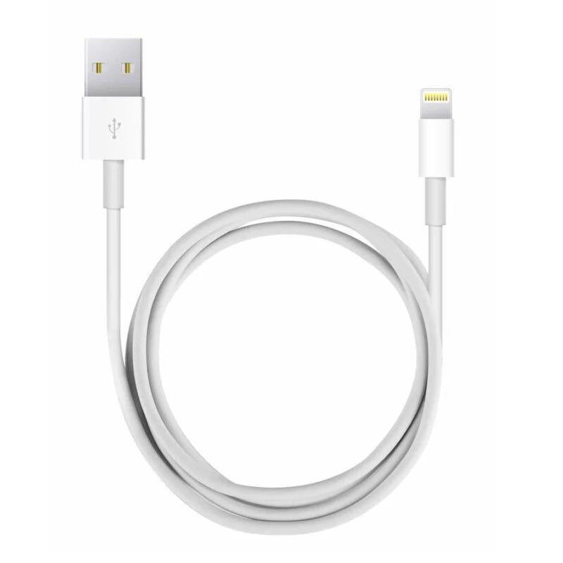 USP Lightning to USB-A Mini Cable (1M) White - Quick Charge & Connect, Fast Charge, Durable & Reliable, Apple iPhone/iPad/MacBook,5 Years Warranty - Image 2