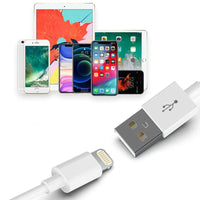 USP Lightning to USB-A Mini Cable (1M) White - Quick Charge & Connect, Fast Charge, Durable & Reliable, Apple iPhone/iPad/MacBook,5 Years Warranty - Image 4