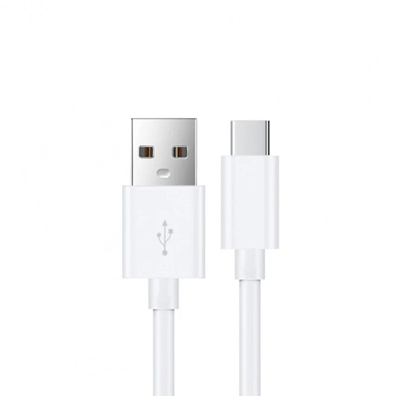 USP USB-C to USB-A Cable (2M) White - 3A, Durable, Fast Charge, High Quality, Samsung Galaxy, iPad, MacBook, Google, OPPO, Nokia, 5 Years Warranty - Image 1