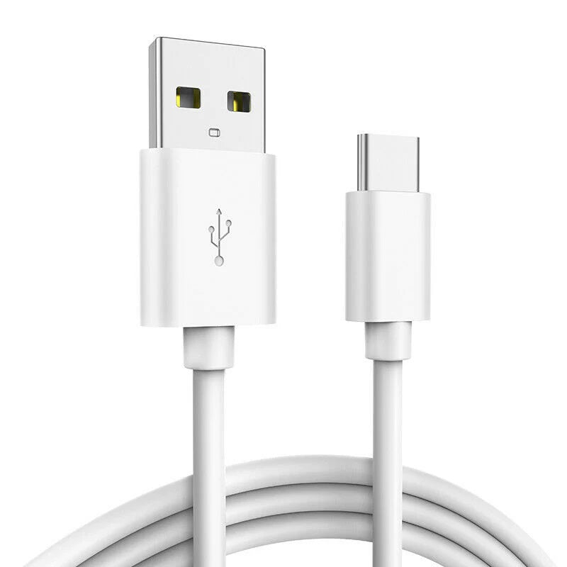 USP USB-C to USB-A Cable (2M) White - 3A, Durable, Fast Charge, High Quality, Samsung Galaxy, iPad, MacBook, Google, OPPO, Nokia, 5 Years Warranty - Image 2