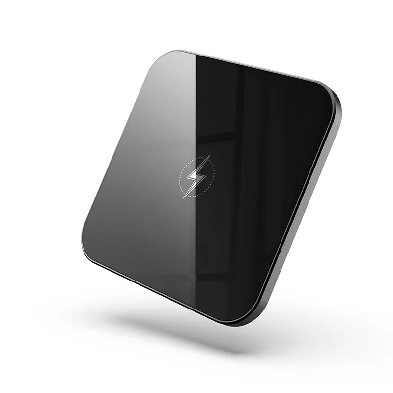 USP Universal Ultra Slim 15W Metal Wireless Charging Pad Black - Fast Charging, Superiority Safety, High Quality, Case Friendly, 5 Years Warranty - Image 2