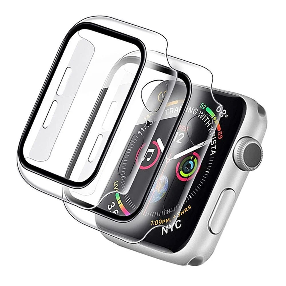 USP Apple Watch Ultra 49MM Case + Screen Protector Clear - 360° Protection, Scratch Resistant, Precious Cutout, Sensitive Touch, 5 Years Warranty - Image 2
