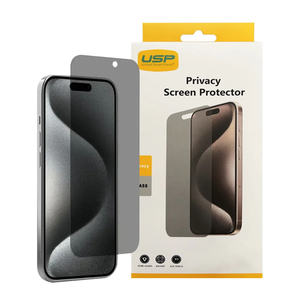 USP Apple iPhone 16 Plus / iPhone 15 Pro Max / iPhone 15 Plus (6.7") Privacy Screen Protector - Privacy Protection, Scratch Resistant,5 Years Warranty - Image 5