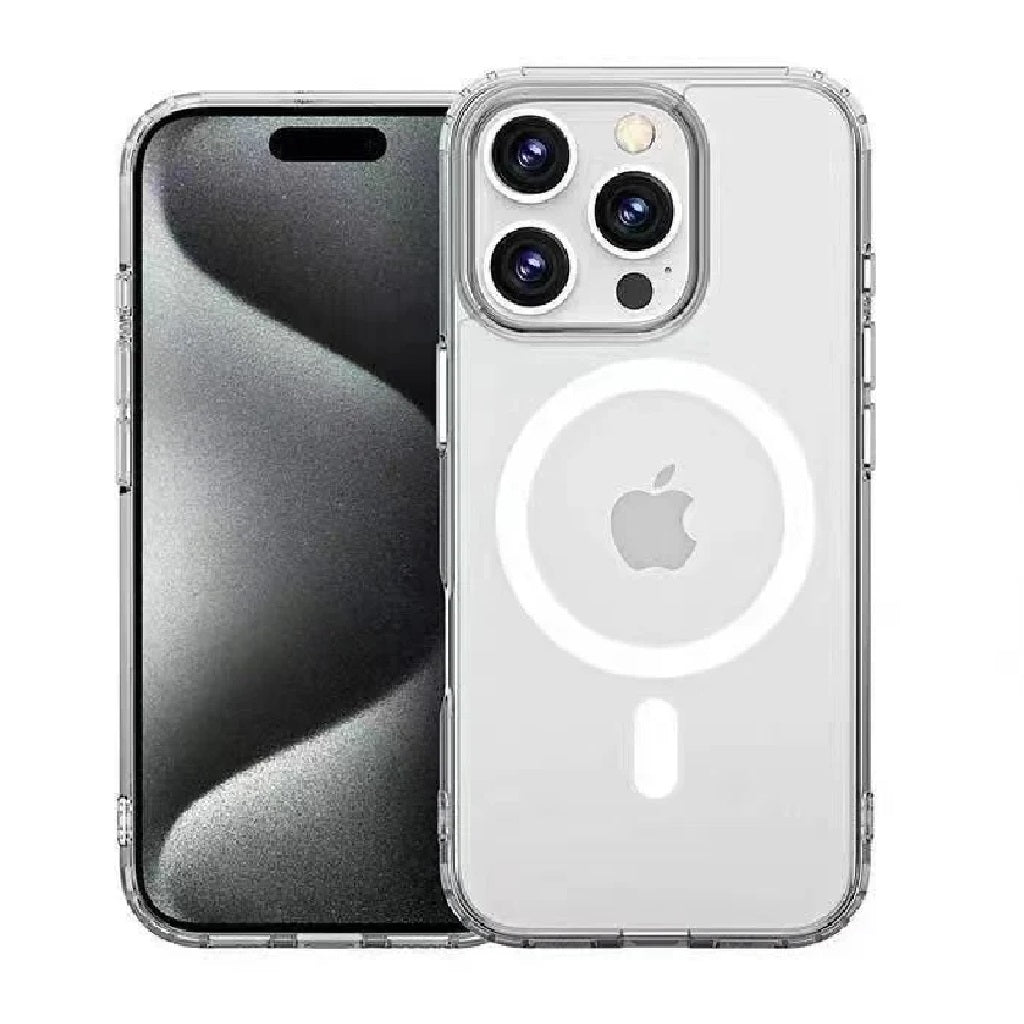 USP Apple iPhone 16 Pro (6.3") Clear Rock Shockproof Case with MagSafe - Ultra-thin, Lightweight, Non-slip, Crystal Clear, 5 Years Warranty - Image 2